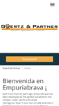 Mobile Screenshot of goertzundpartner.com